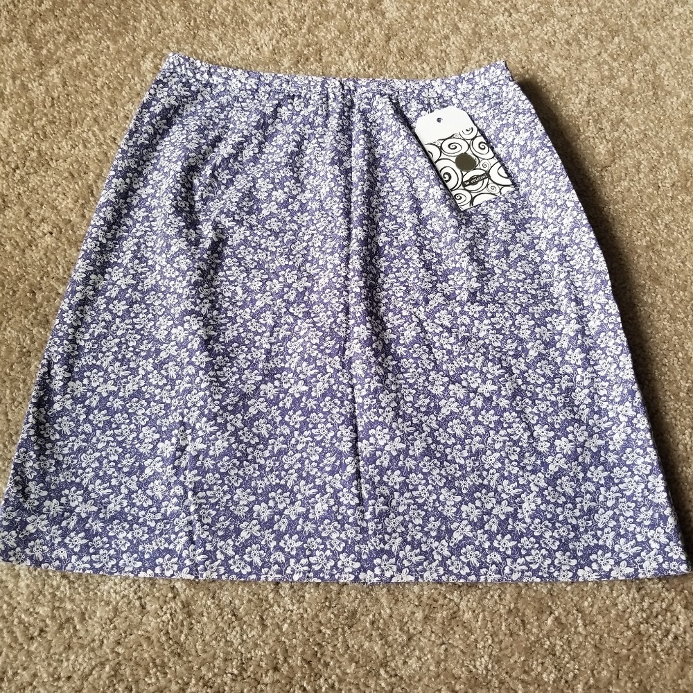 Casual Corner Annex Petite Cotton Skirt